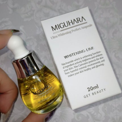 Ultra Whitening Perfect Ampoule/MIGUHARA/美容液を使ったクチコミ(4枚目)