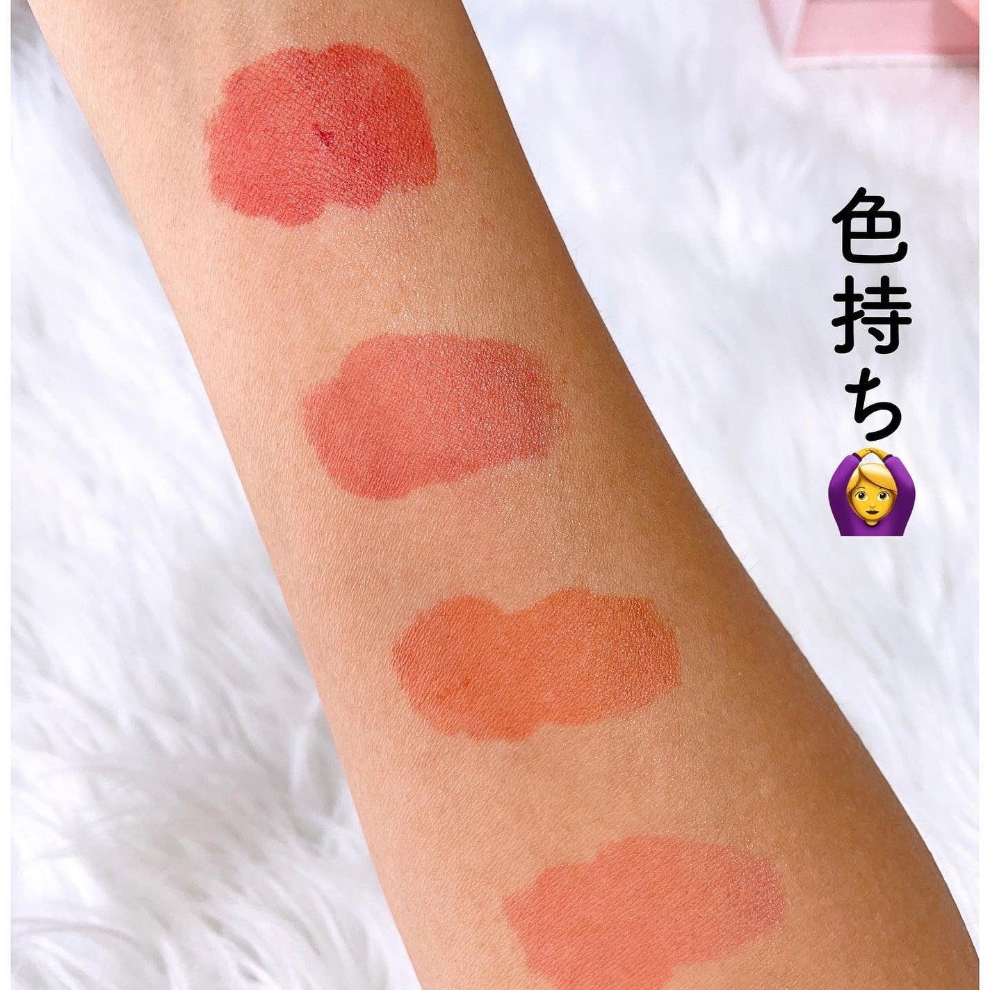 ウォータードロップステインティントセット/LOVBLOVB/リップティントを使ったクチコミ(5枚目)