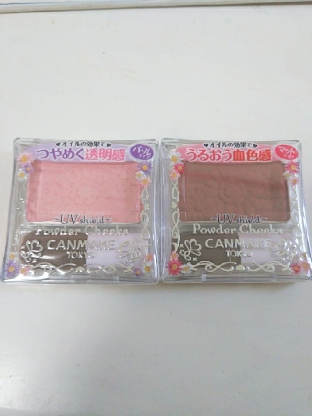 【旧品】パウダーチークス/キャンメイク/パウダーチークを使ったクチコミ(1枚目)