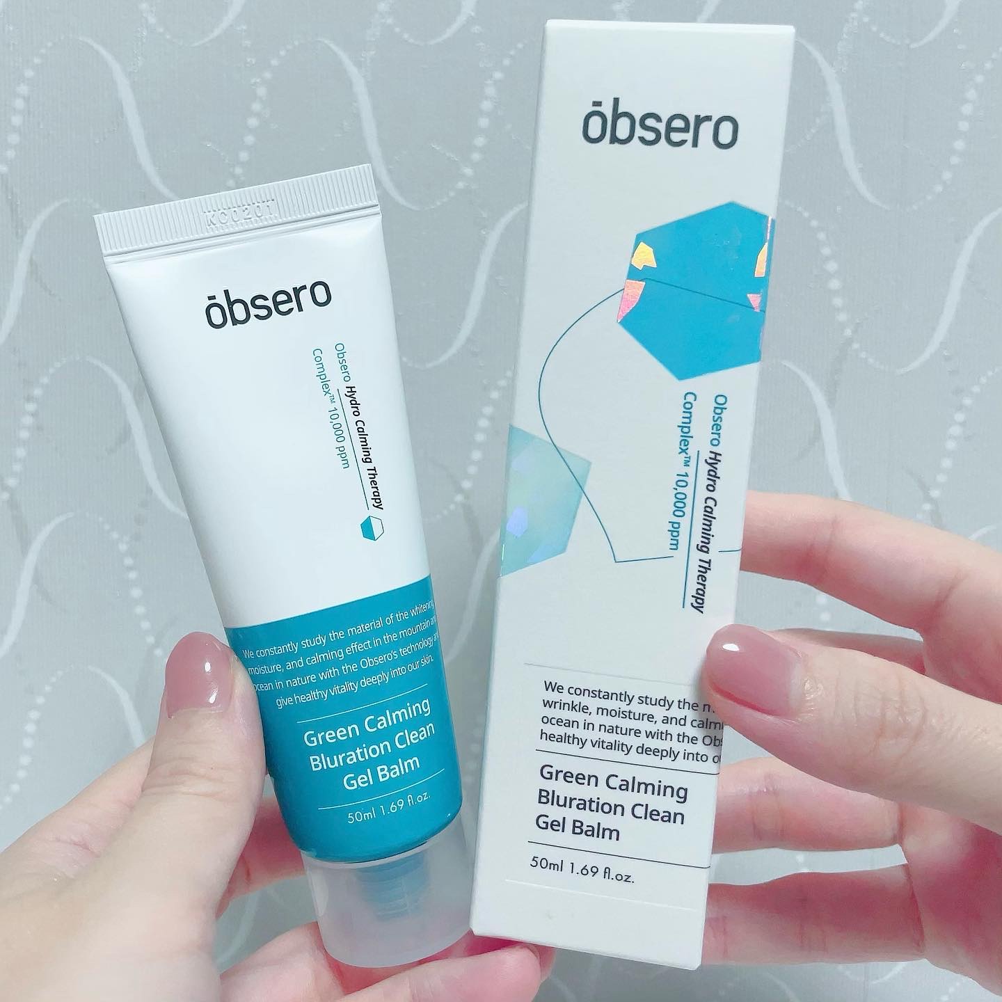 グリーンカーミングブルーレーションクリーンサンジェル/obsero/日焼け止めジェルを使ったクチコミ（1枚目）