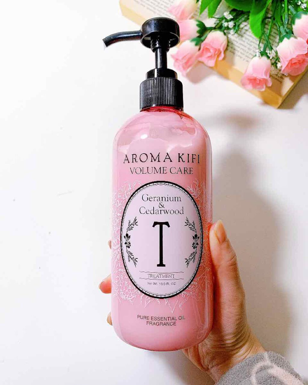 ボリュームケアシャンプー/トリートメント/AROMA KIFI/シャンプー・コンディショナーを使ったクチコミ(6枚目)