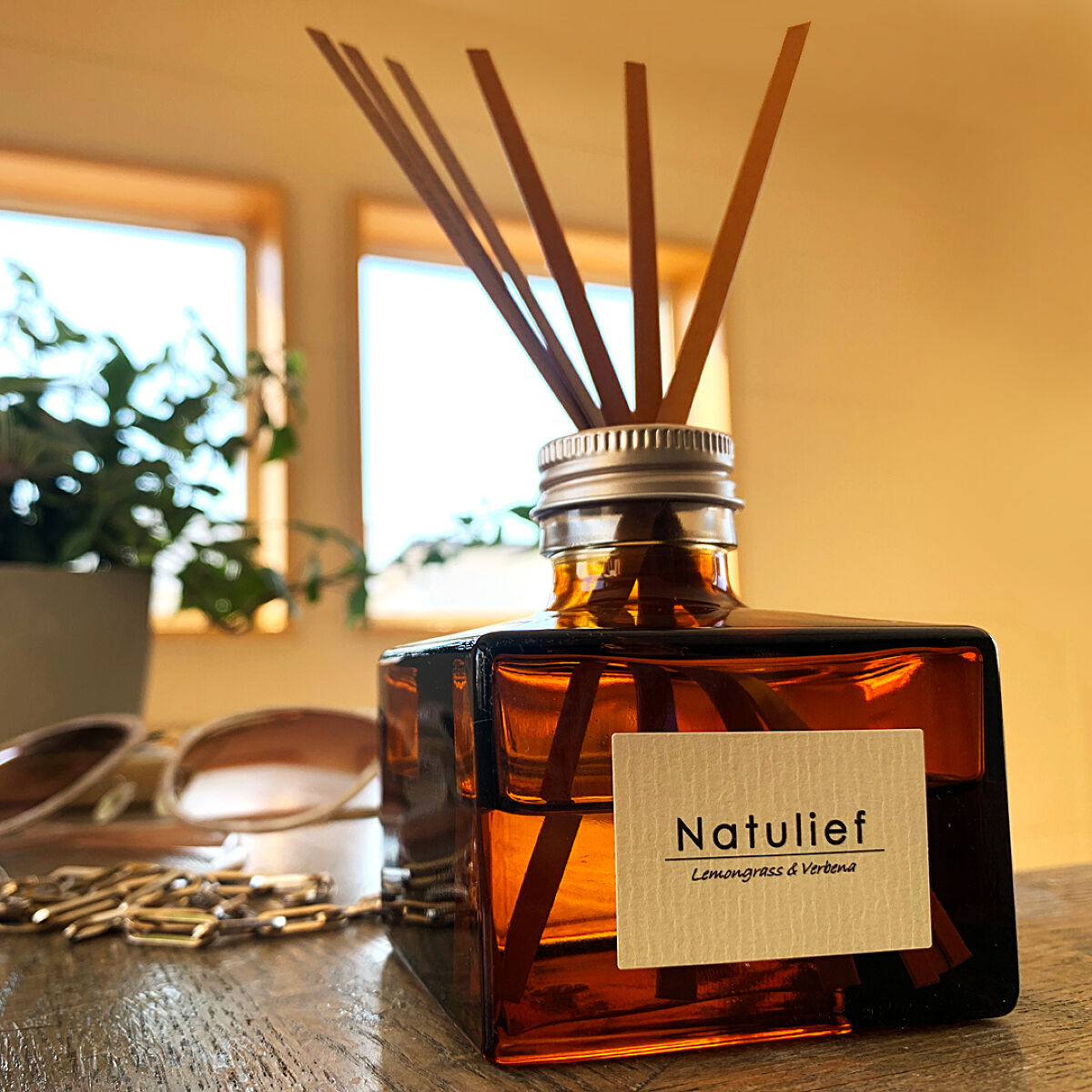 消臭力 Natulief 玄関・リビング用 リードディフューザー/消臭力/ルームフレグランスを使ったクチコミ（1枚目）