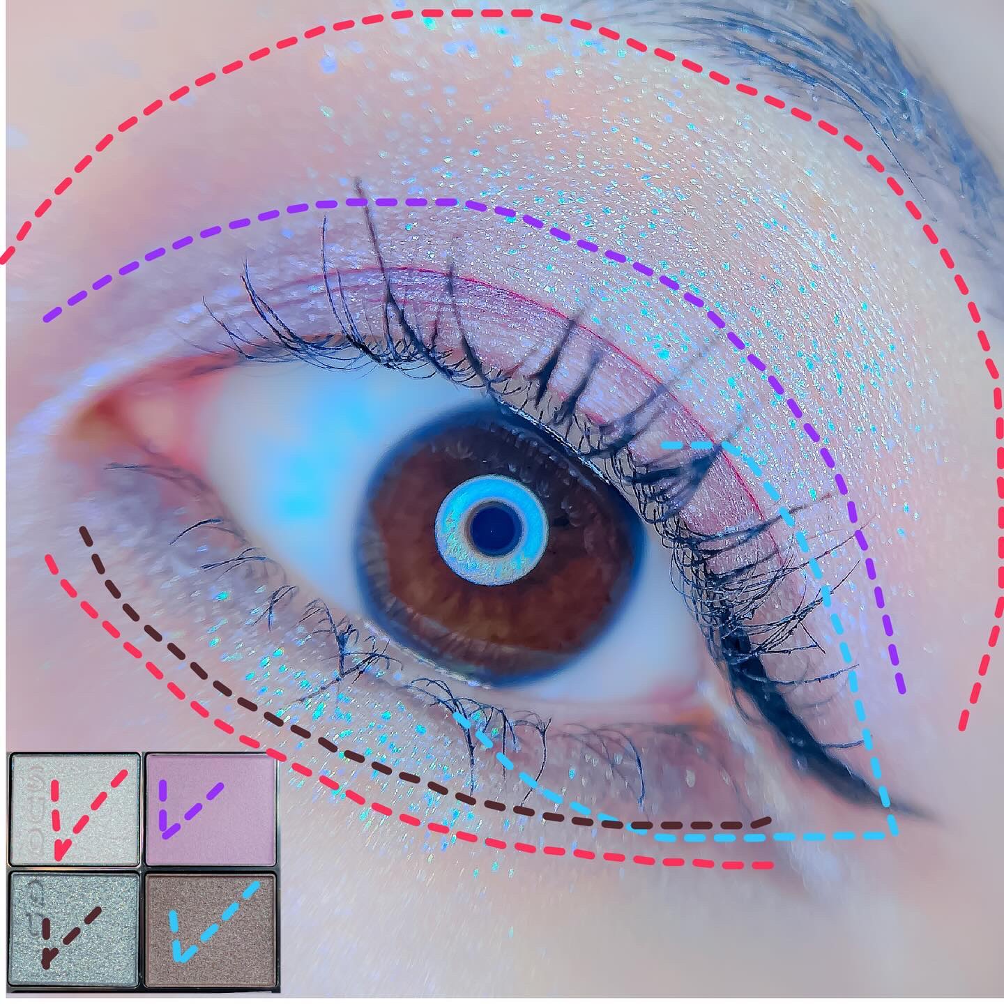 スキルレスライナー/LUMIURGLAS/リキッドアイライナーを使ったクチコミ（2枚目）