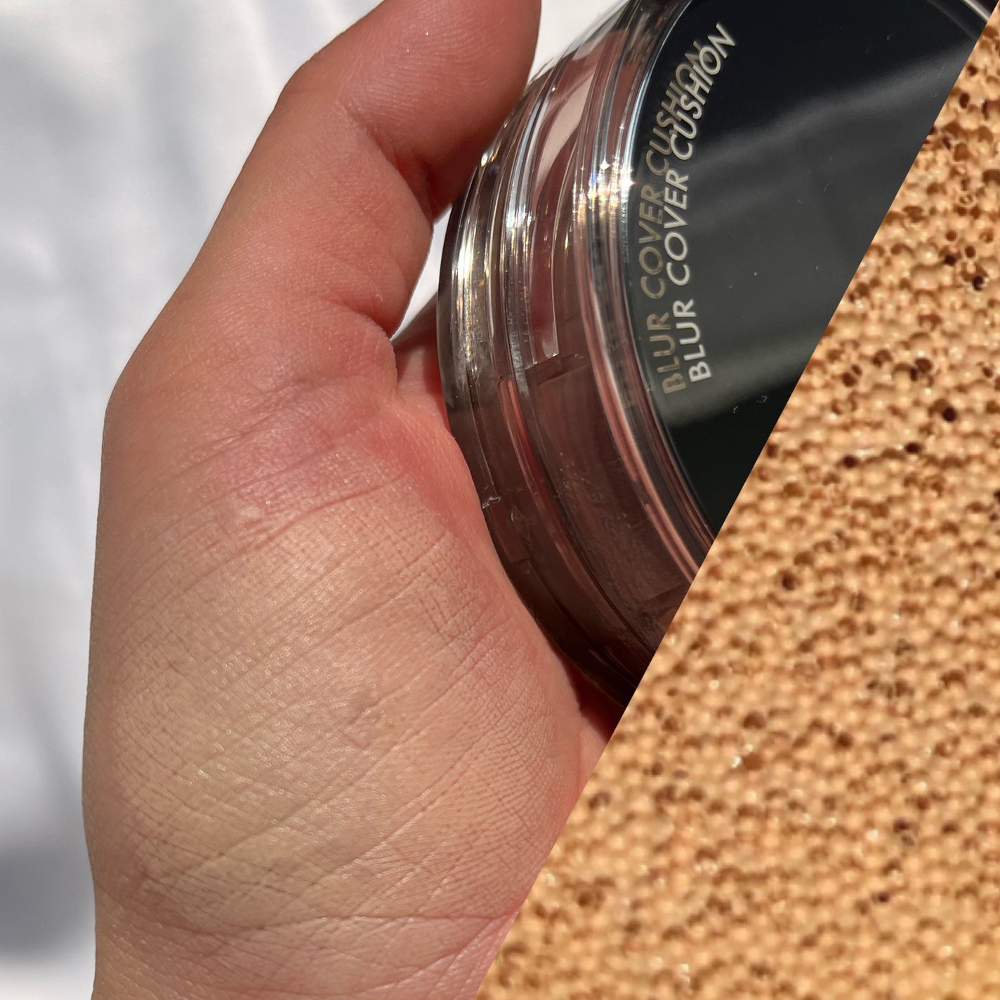 ブラーカバークッション/LUNA/クッションファンデーションを使ったクチコミ(3枚目)