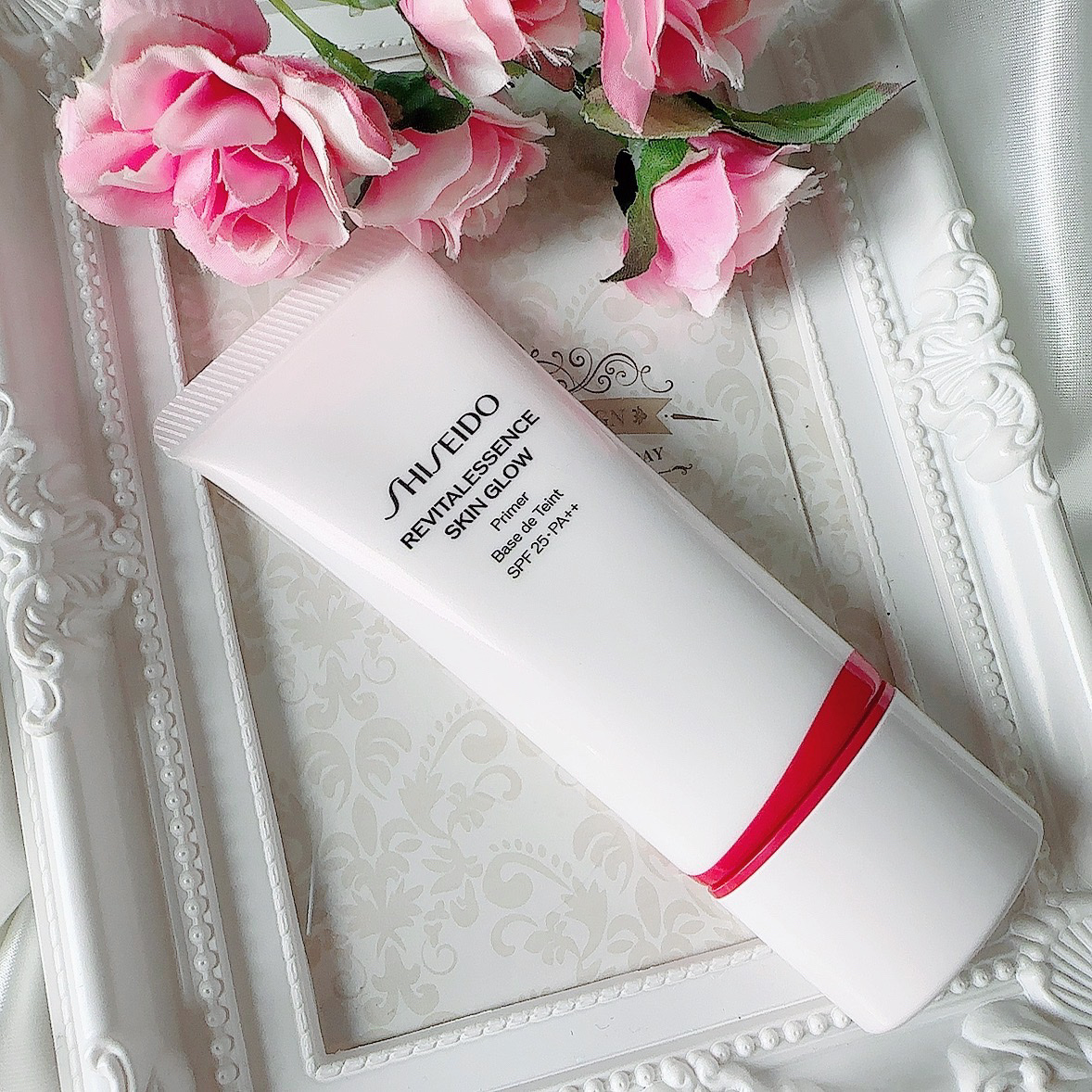 エッセンス スキングロウ プライマー	/SHISEIDO/化粧下地を使ったクチコミ（1枚目）