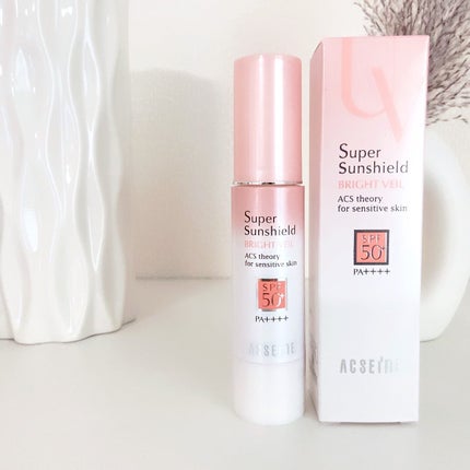 スーパーサンシールド ブライトヴェール/ACSEINE/化粧下地を使ったクチコミ(4枚目)