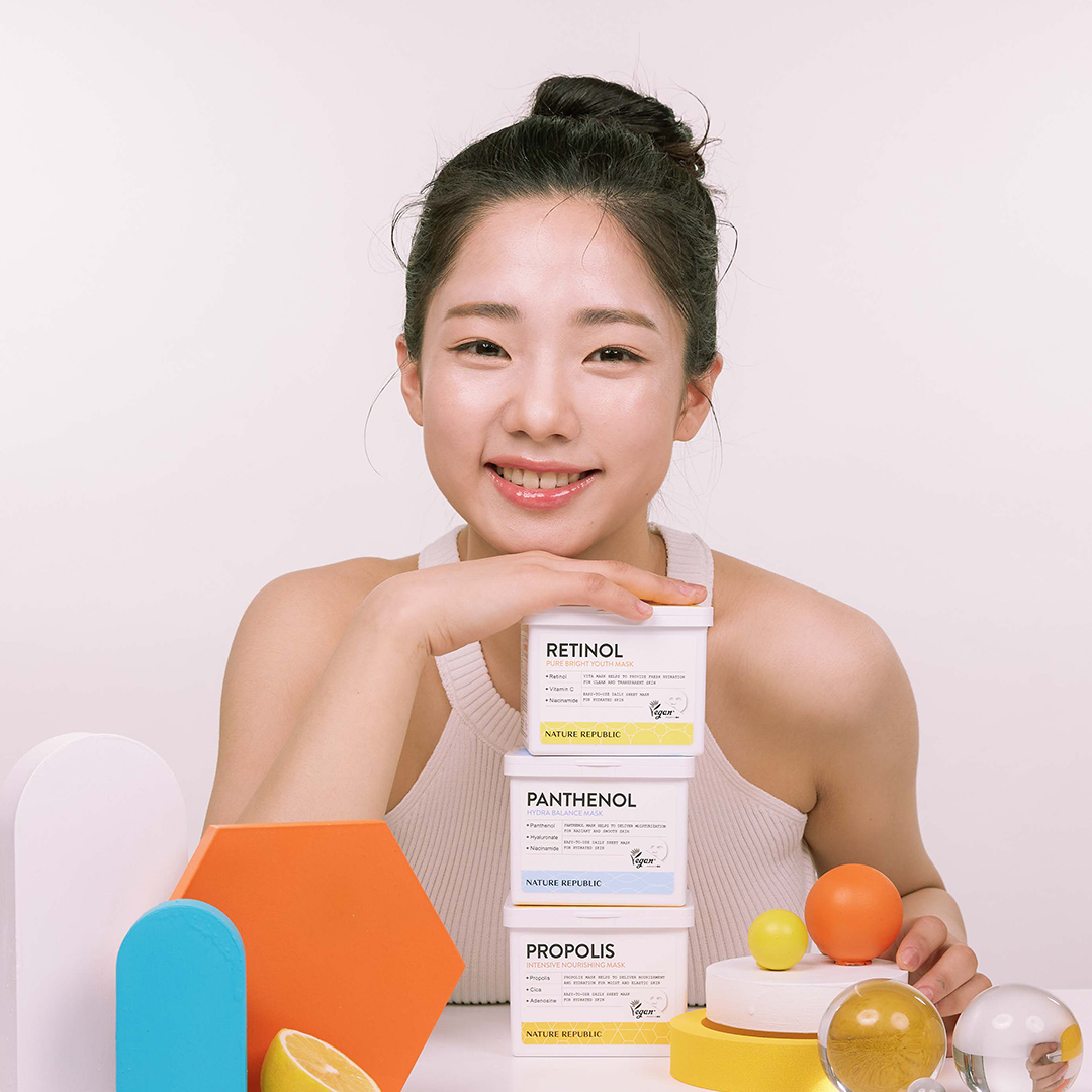 キューブマスク プロポリス/ネイチャーリパブリック/シートマスク・パックを使ったクチコミ（2枚目）