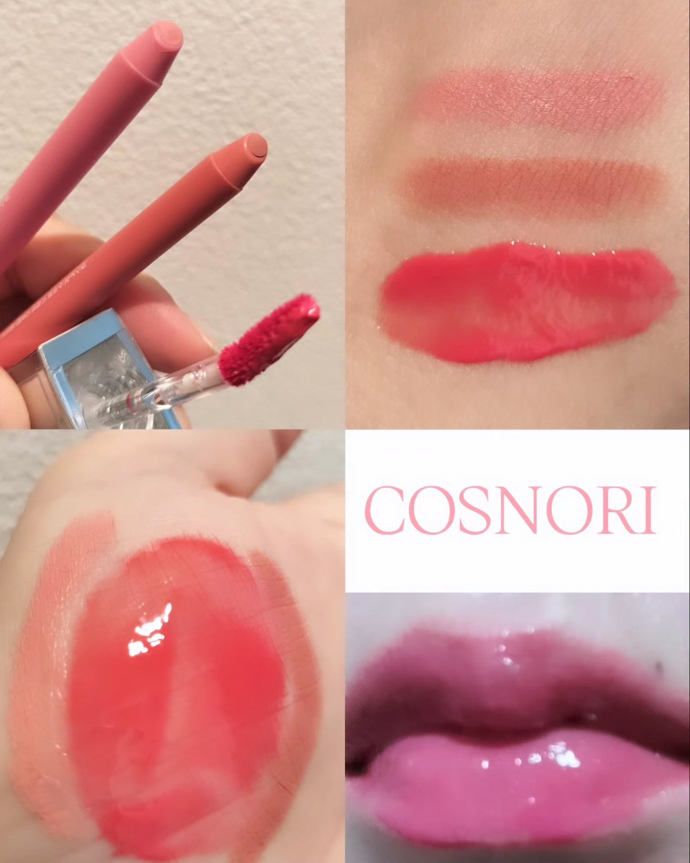 フローウェーブティント/COSNORI/リップティントを使ったクチコミ(2枚目)