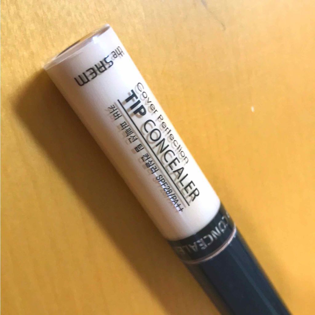 カバーパーフェクション チップコンシーラー/the SAEM/リキッドコンシーラーを使ったクチコミ（1枚目）