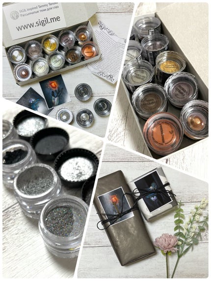 Sigil Inspired Magic Eyeshadows/SIGIL inspired/単色アイシャドウを使ったクチコミ(5枚目)