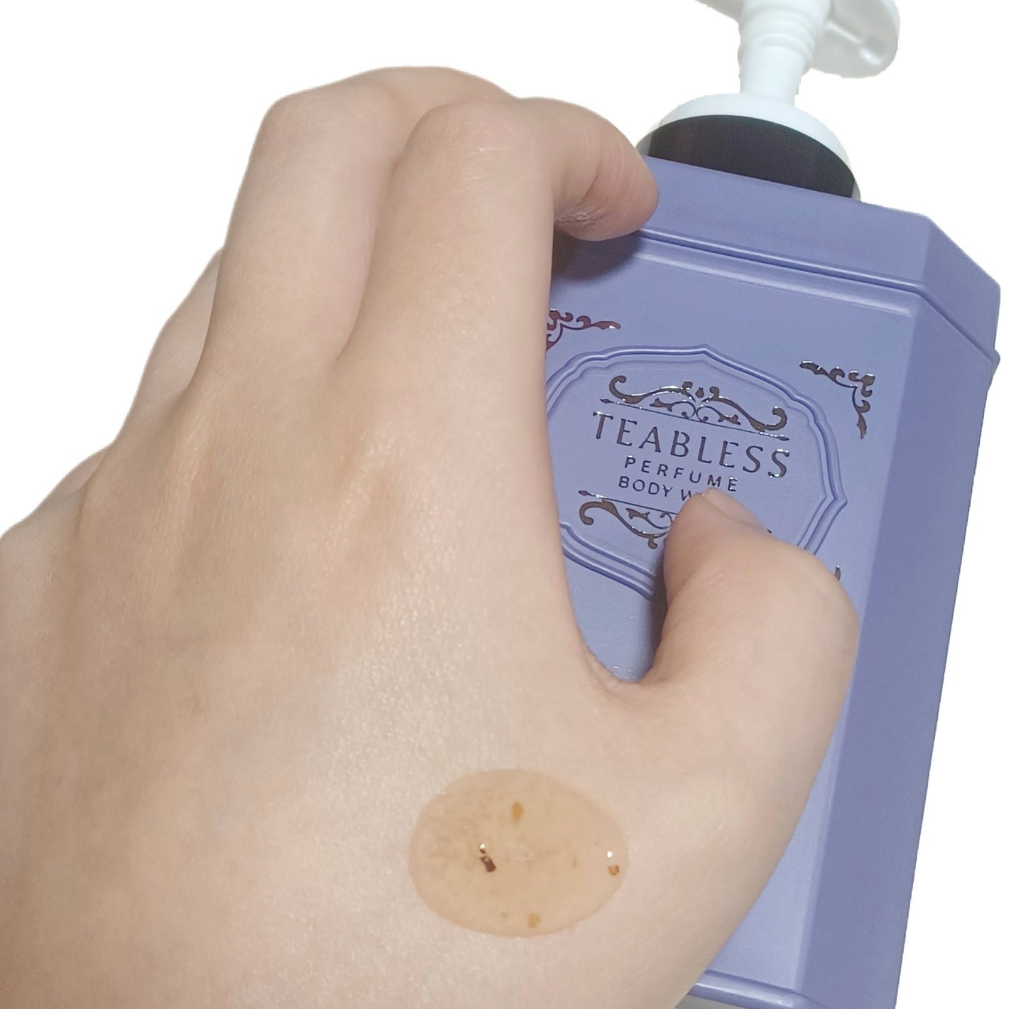 パフュームボディウォッシュ セージアンバーパープルティー/TEABLESS/ボディソープを使ったクチコミ(3枚目)