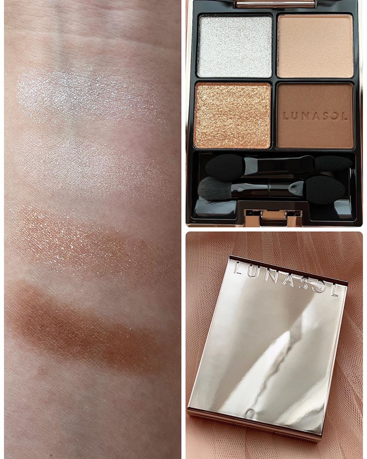 アイカラーレーション/LUNASOL/アイシャドウパレットを使ったクチコミ（2枚目）