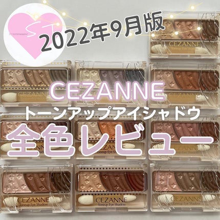 トーンアップアイシャドウ/CEZANNE/アイシャドウパレットを使ったクチコミ(1枚目)