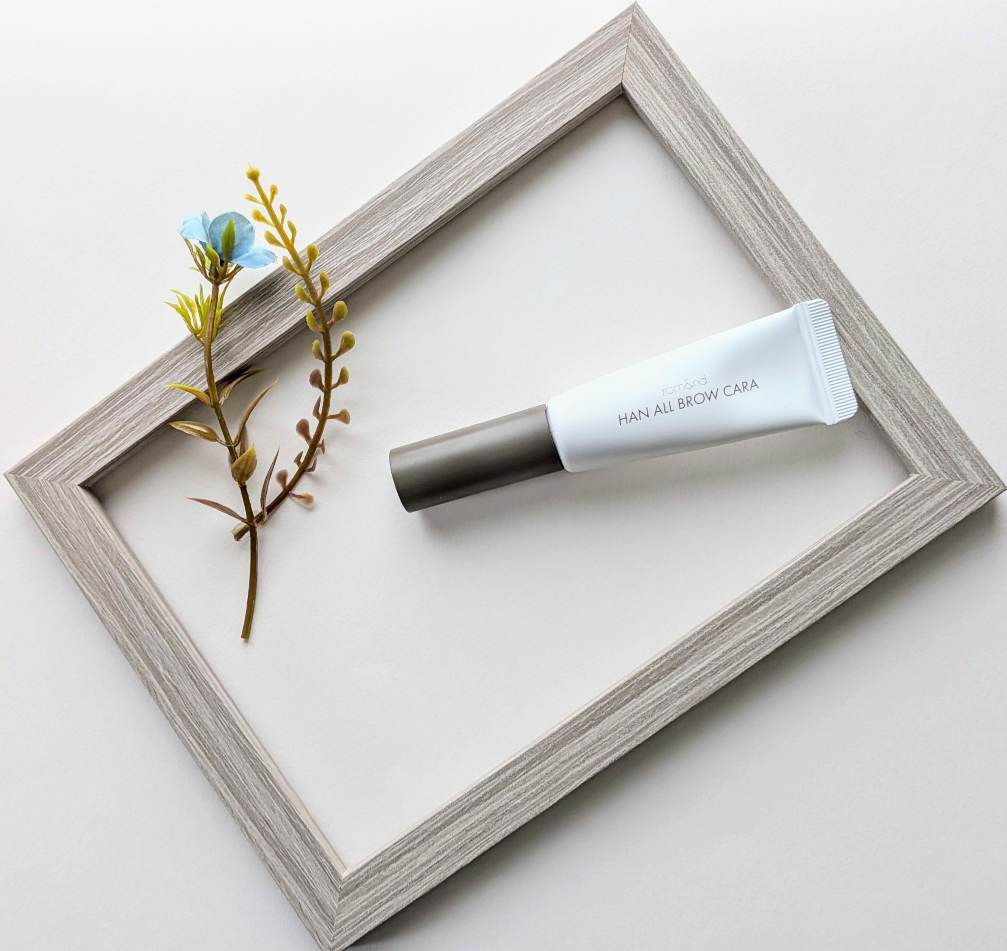 ハンオールブロウカラ/rom&nd/眉マスカラを使ったクチコミ（1枚目）