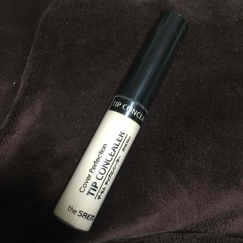 カバーパーフェクション チップコンシーラー/the SAEM/リキッドコンシーラーを使ったクチコミ(2枚目)
