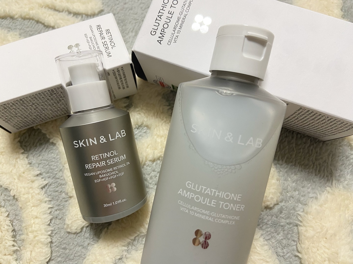 ヴィーガンリポソームレチノールセラム/SKIN&LAB/美容液を使ったクチコミ（2枚目）