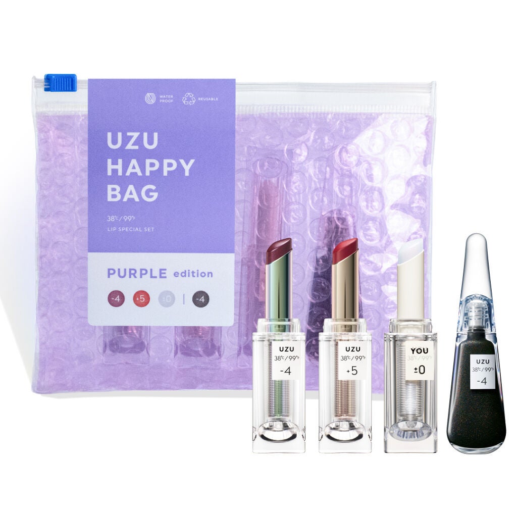 CIOの特別版ハッピーバッグ パープル UZU HAPPY BAG PURPLE edition / UZU BY FLOWFUSHI(ウズバイ