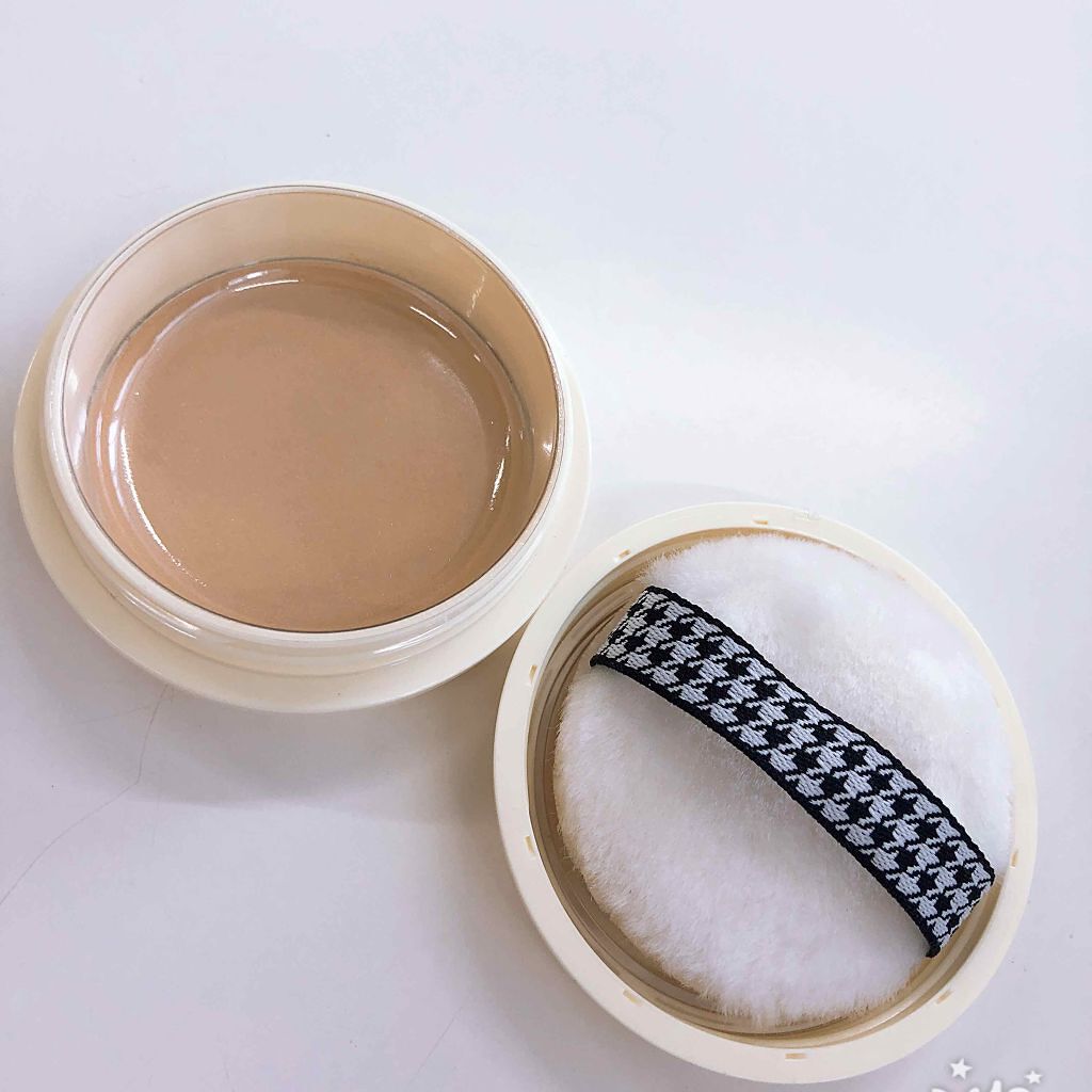 フェイスパウダー ハイカバー 白肌オークル/クリアラスト/プレストパウダーを使ったクチコミ(2枚目)