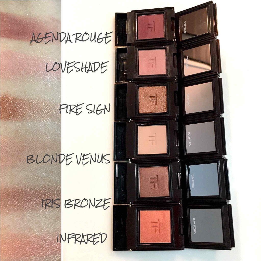 プライベート シャドウ 03 インフラレッド (サテン)/TOM FORD BEAUTY/単色アイシャドウを使ったクチコミ（3枚目）