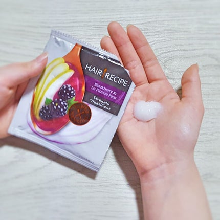 ブラックベリー&ラ・フランス ストレングス レシピ シャンプー/トリートメント/HAIR RECIPE/シャンプー・コンディショナーを使ったクチコミ(3枚目)