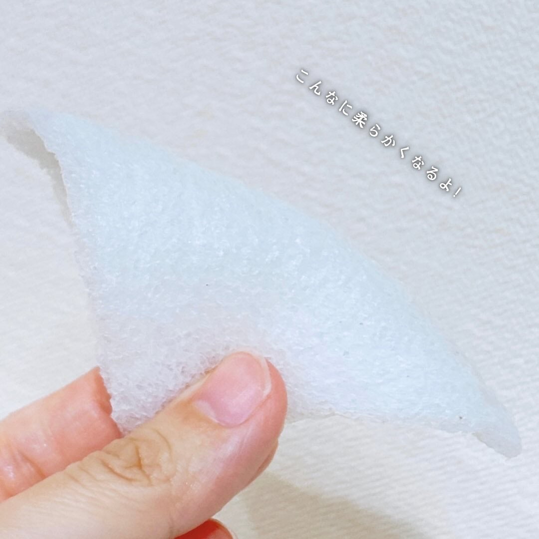 こんにゃくスポンジシート -天女の羽衣-/ナチュラブ/その他スキンケアグッズを使ったクチコミ(8枚目)