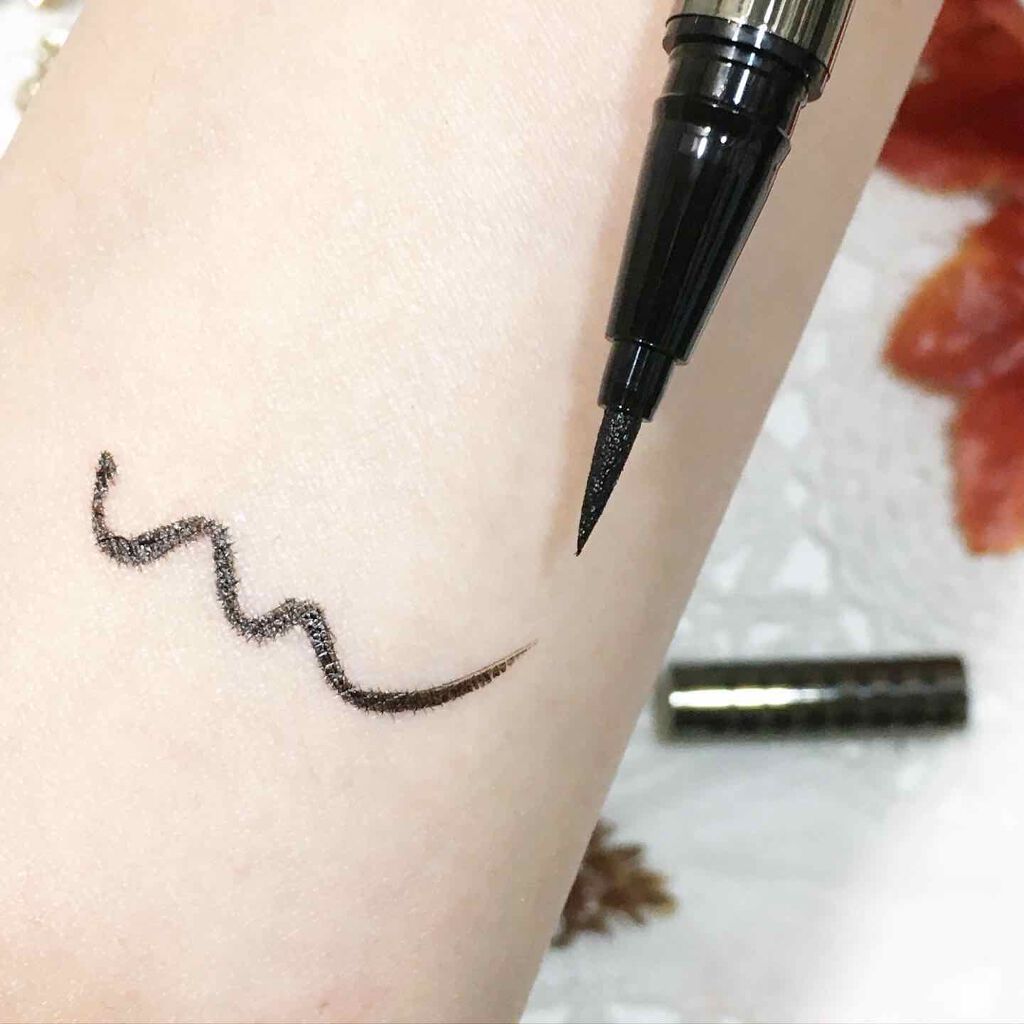 ニブ リクイドアイライナー BK1/ATSUSHI NAKASHIMA Cosme/リキッドアイライナーを使ったクチコミ（3枚目）