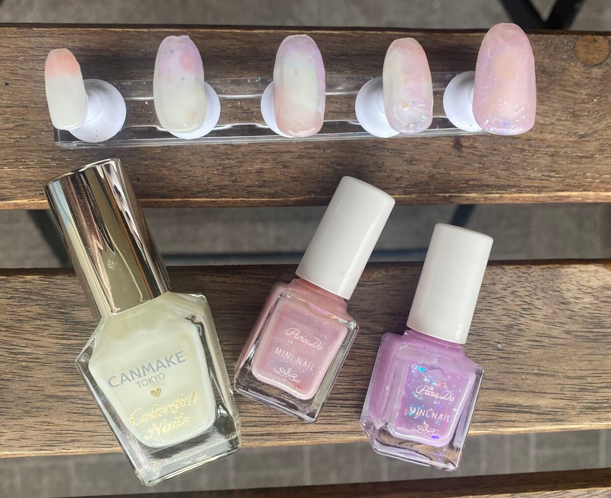 カラフルネイルズ/キャンメイク/マニキュアを使ったクチコミ(4枚目)