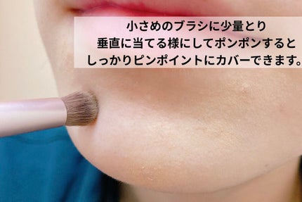 スポッツカバー ファウンデイション/SHISEIDO/クリームコンシーラーを使ったクチコミ(4枚目)