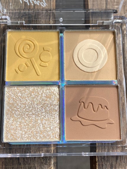 ZEESEAデザートコレクション4カラーアイシャドウパレット/ZEESEA/アイシャドウパレットを使ったクチコミ(4枚目)