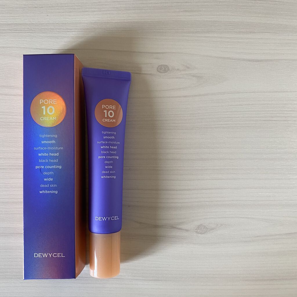 ポアーテンクリーム/DEWYCEL/化粧下地を使ったクチコミ（1枚目）