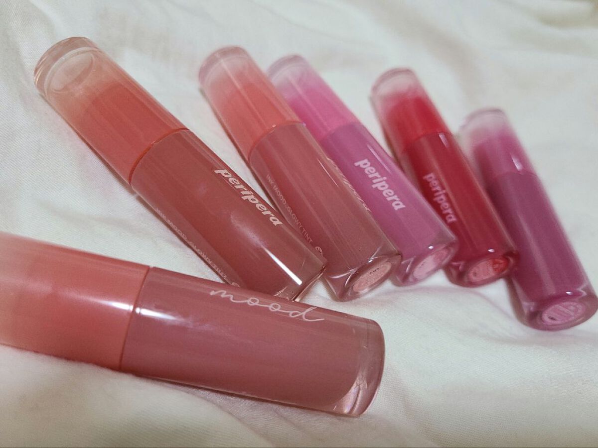 ペリペラ インク ムード グロイ ティント/PERIPERA/リップティントを使ったクチコミ（1枚目）