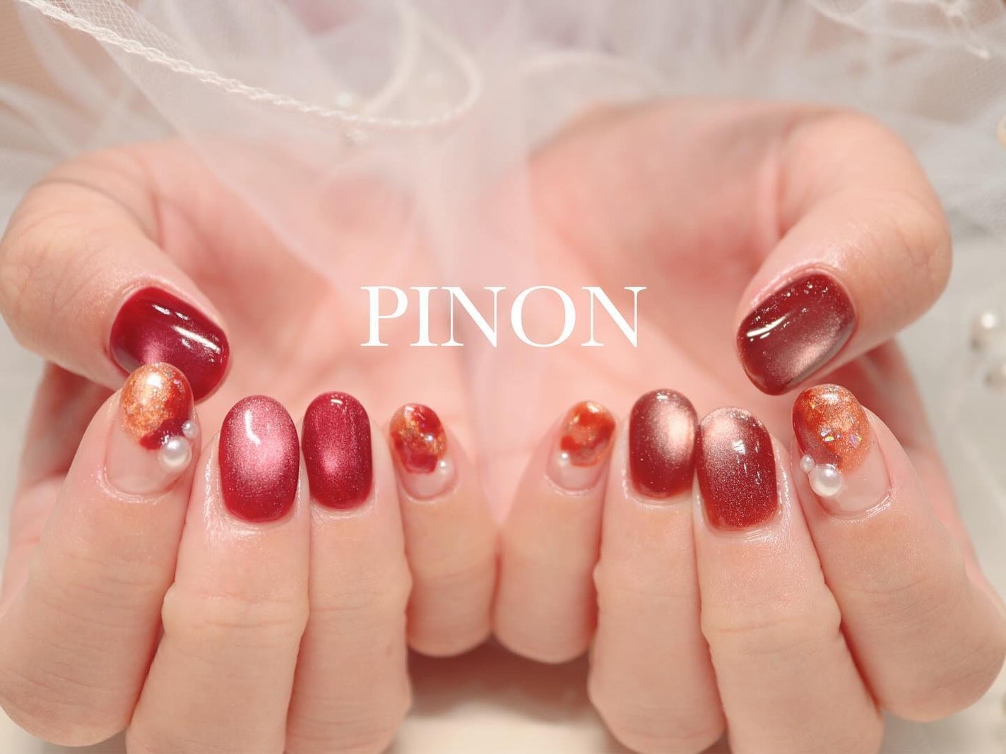 shino on LIPS 「アシメカラーネイルsimplecourse色追加option+..」(2枚目)