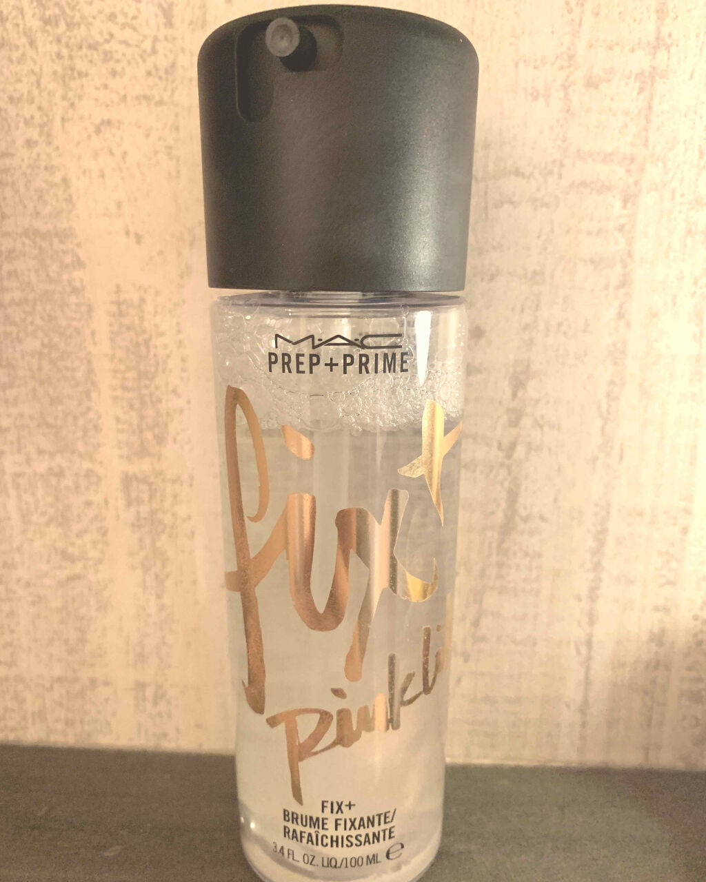 プレップ プライム フィックス+ ゴールドライト/ピンクライト/M・A・C/ミスト状化粧水を使ったクチコミ(1枚目)