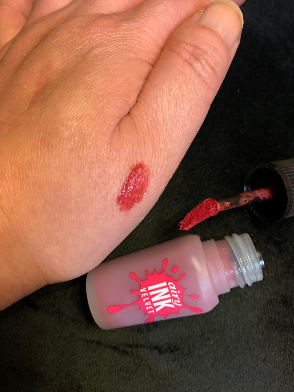 インク ベルベット/PERIPERA/口紅を使ったクチコミ(2枚目)