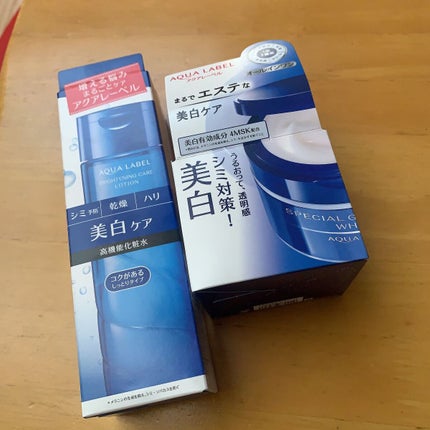 スペシャルジェルクリームA (ホワイト)(医薬部外品)/アクアレーベル/オールインワン化粧品を使ったクチコミ(3枚目)