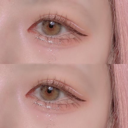 グリッターイルミネーションライナー/CipiCipi/リキッドアイライナーを使ったクチコミ(4枚目)