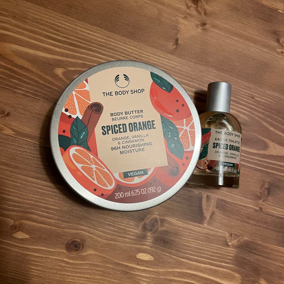 ボディバター  スパイスドオレンジ/THE BODY SHOP/ボディクリームを使ったクチコミ(1枚目)