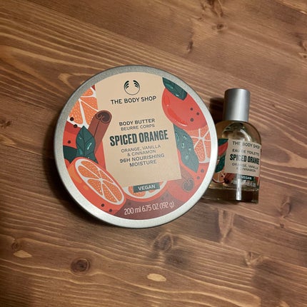 ボディバター  スパイスドオレンジ/THE BODY SHOP/ボディクリームを使ったクチコミ(1枚目)