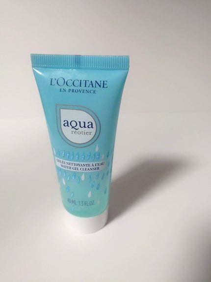 アクアレオティエ ジェルクレンザー/L'OCCITANE/クレンジングジェルを使ったクチコミ(4枚目)