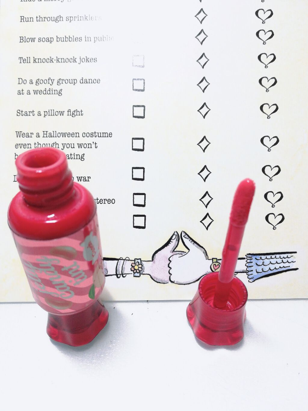 ジェリー キャンディー ティント/the SAEM/リップティントを使ったクチコミ（3枚目）