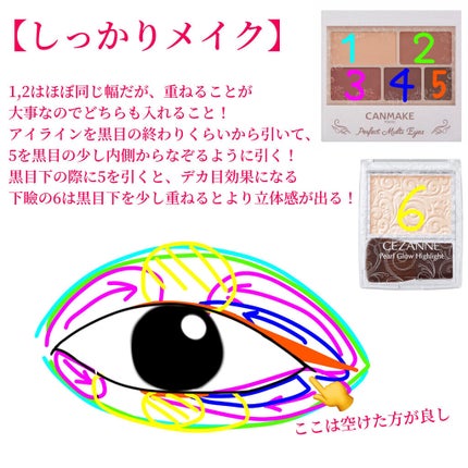 パーフェクトマルチアイズ/キャンメイク/アイシャドウパレットを使ったクチコミ(8枚目)
