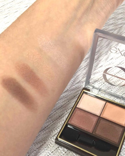 スキニーリッチシャドウ/excel/アイシャドウパレットを使ったクチコミ(4枚目)