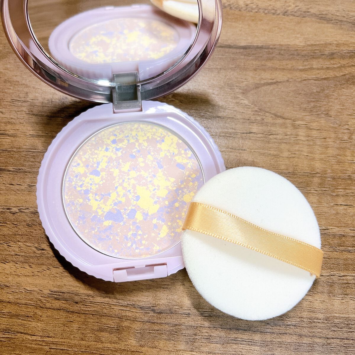 トランスペアレントフィニッシュパウダー SS シャイニーシーサイド/キャンメイク/プレストパウダーを使ったクチコミ（1枚目）