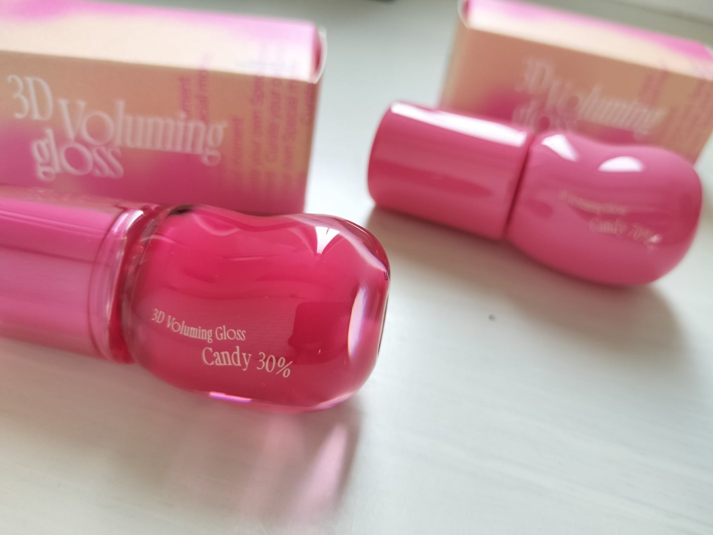 フィー 3Dボリューミンググロス/fwee/リップグロスを使ったクチコミ(2枚目)