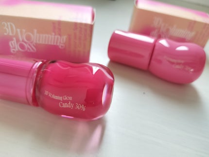 フィー 3Dボリューミンググロス/fwee/リップグロスを使ったクチコミ(2枚目)