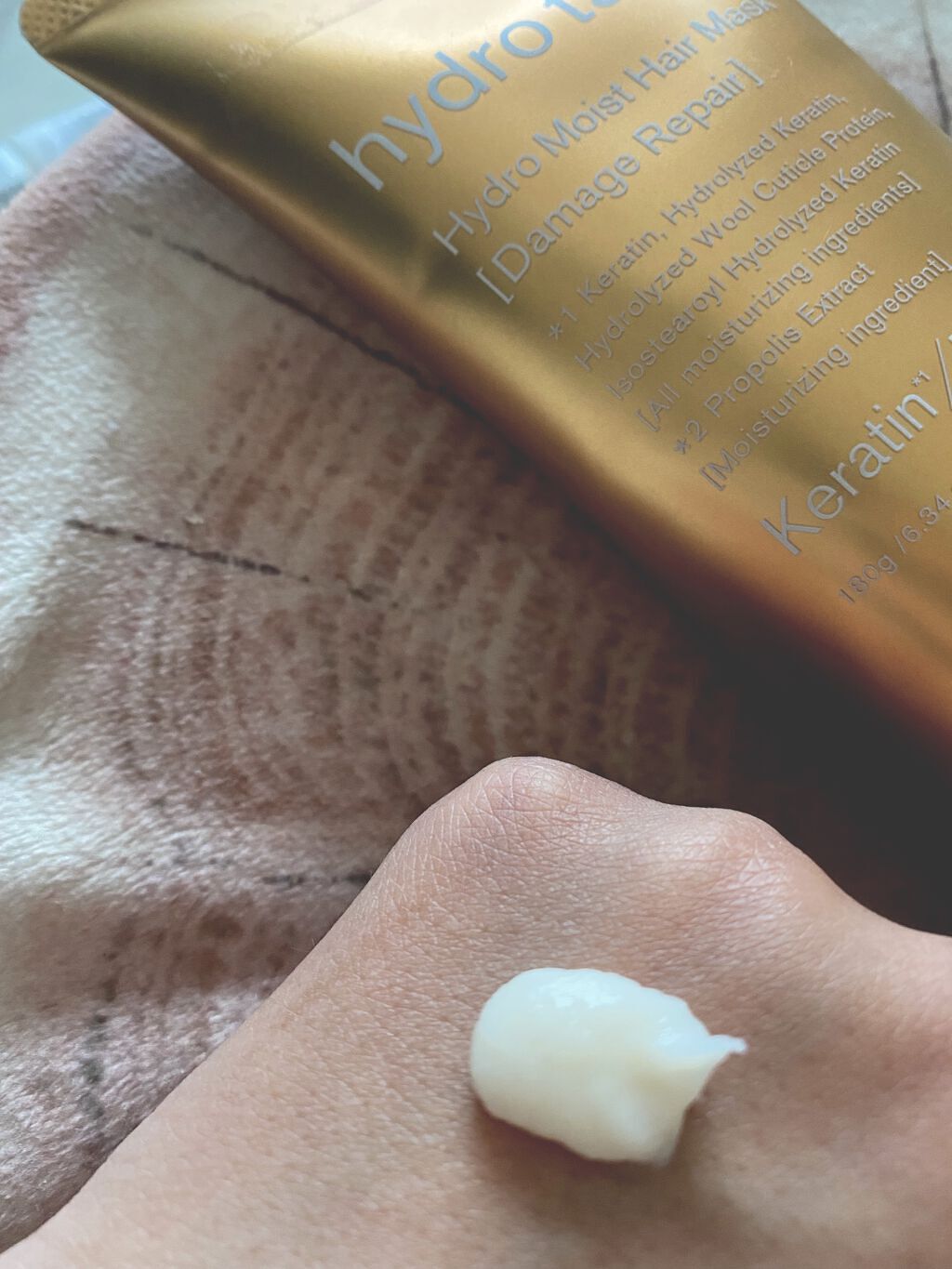 ダメージリペア ハイドロモイスト ヘアマスク/hydrotank/ヘアマスク・ヘアパックを使ったクチコミ（2枚目）