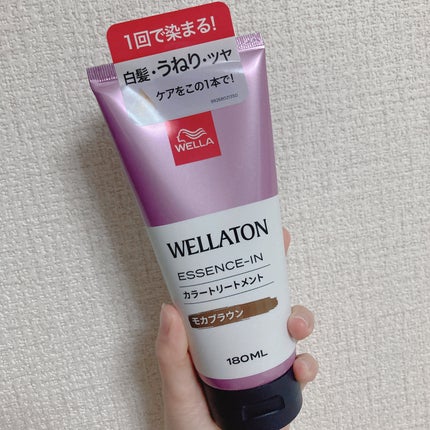 ウエラトーン エッセンスイン カラートリートメント/ウエラ/ヘアカラーを使ったクチコミ(1枚目)