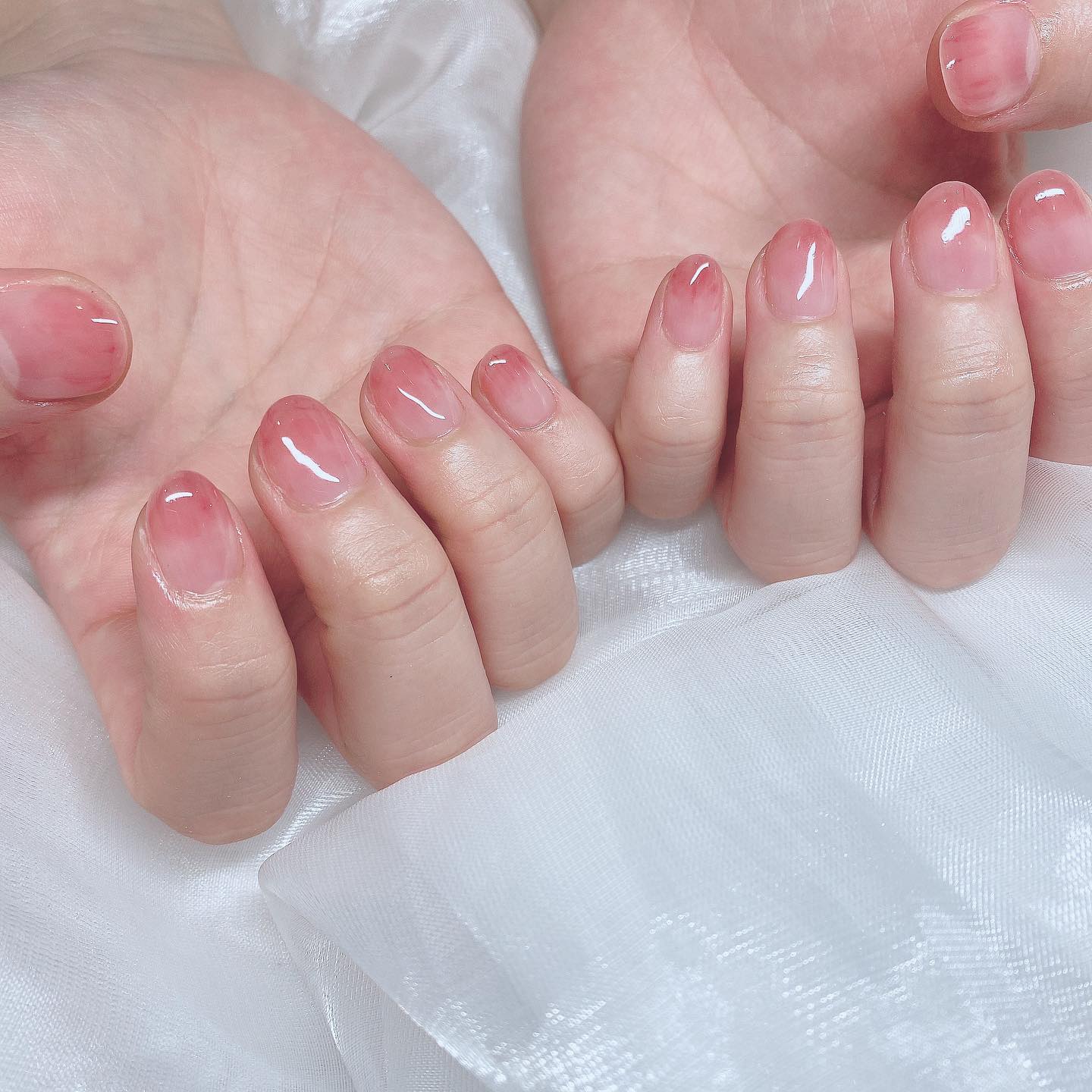 #ちゅるんネイル,#血色ネイル,#うるつやネイル,#ニュアンスネイル,#おまかせネイル,#ピンクネイル,#オフィスネイル,#シンプルネイルのネイルデザイン