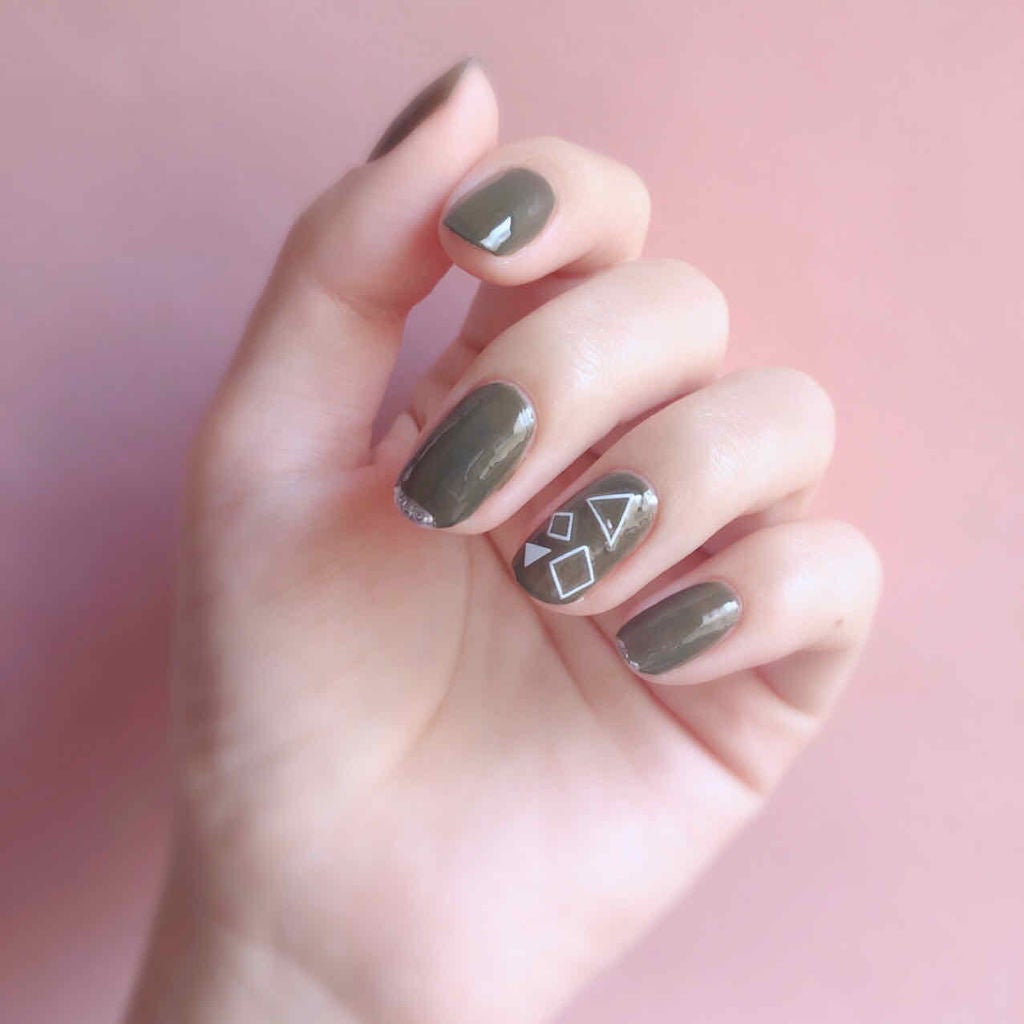 ネイルシール/キャンドゥ/ネイルシールを使ったクチコミ(2枚目)