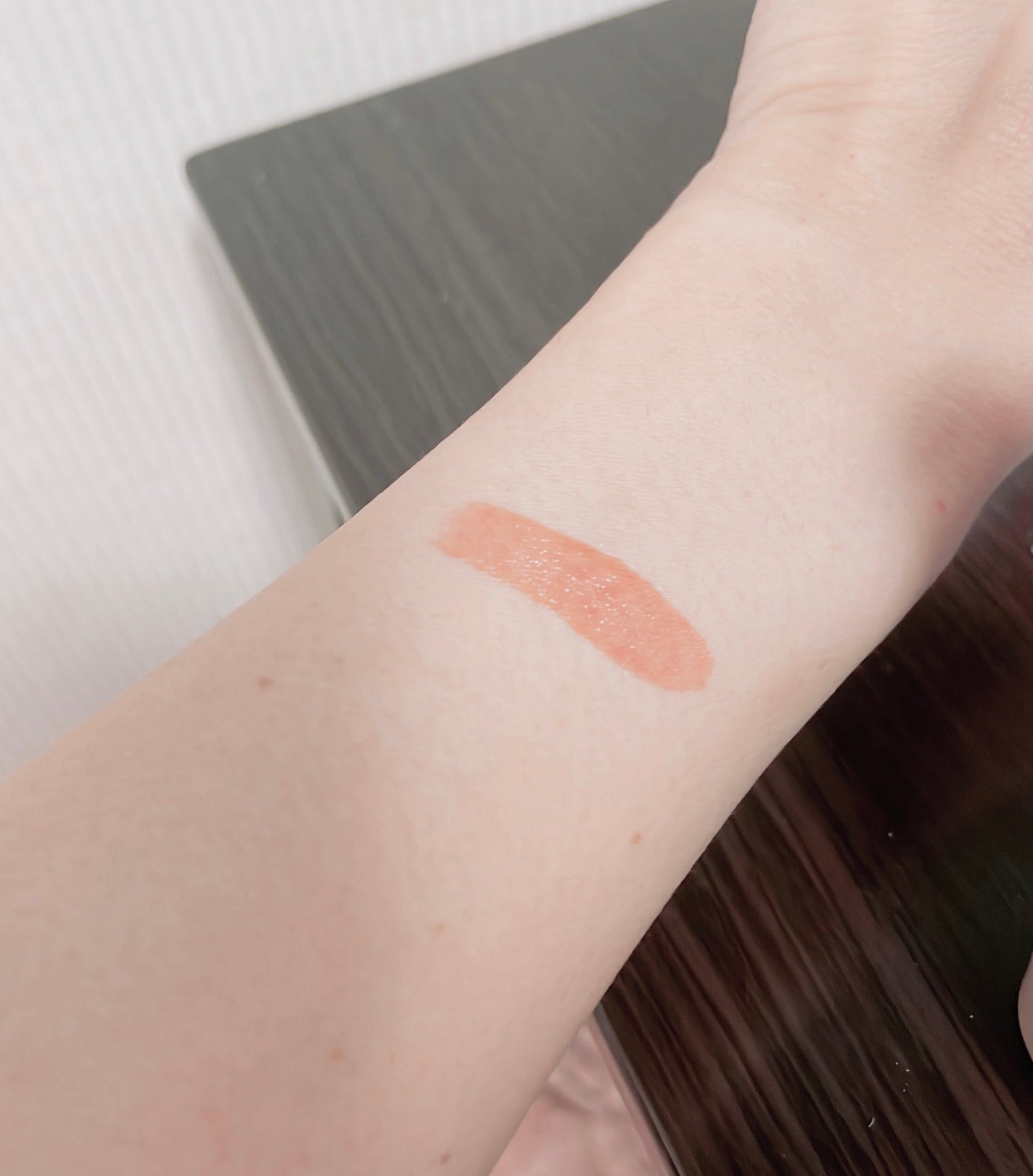 グラッセリップティント/mude./リップティントを使ったクチコミ(4枚目)